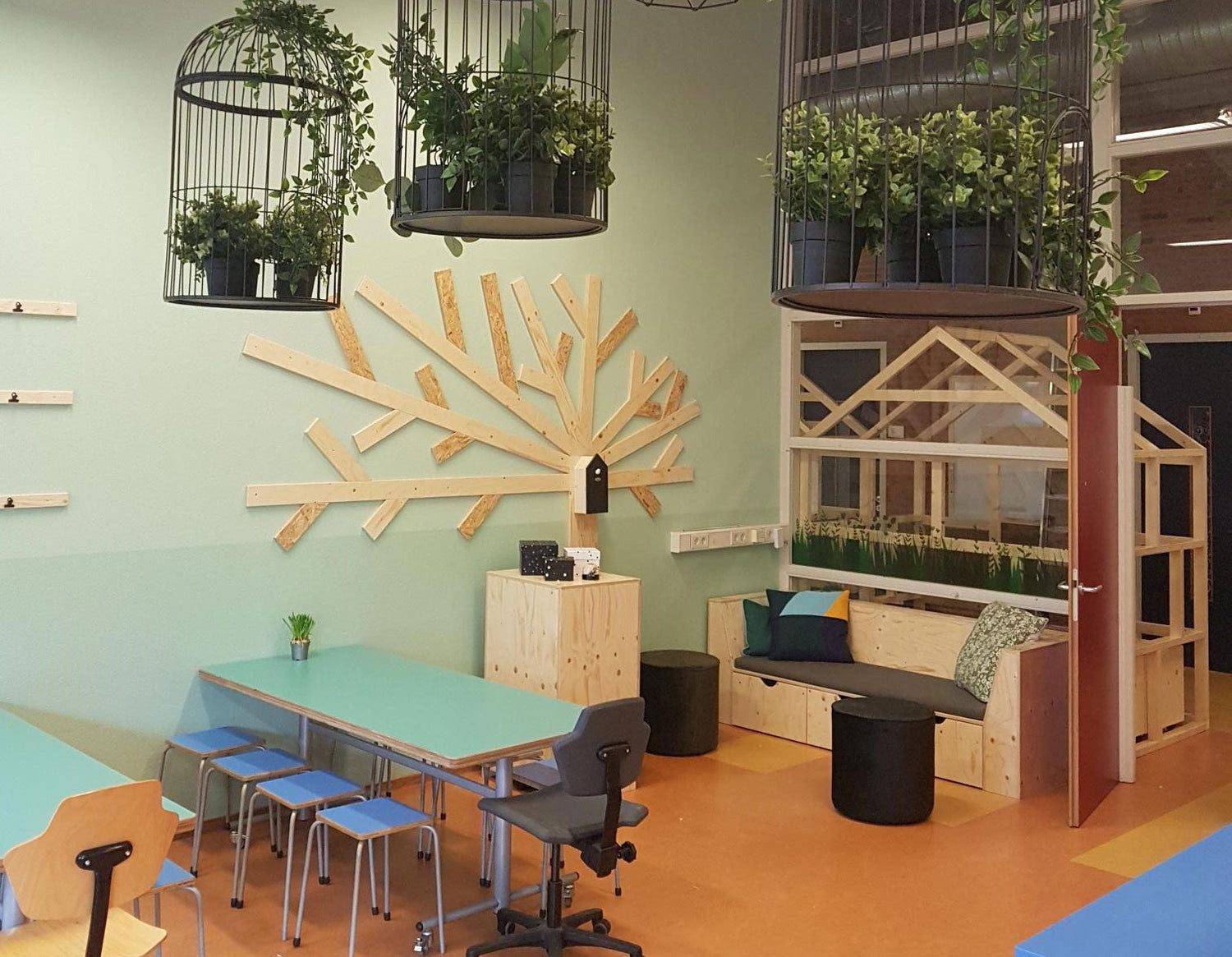 Onderwijsvisie krijgt vorm in interieur