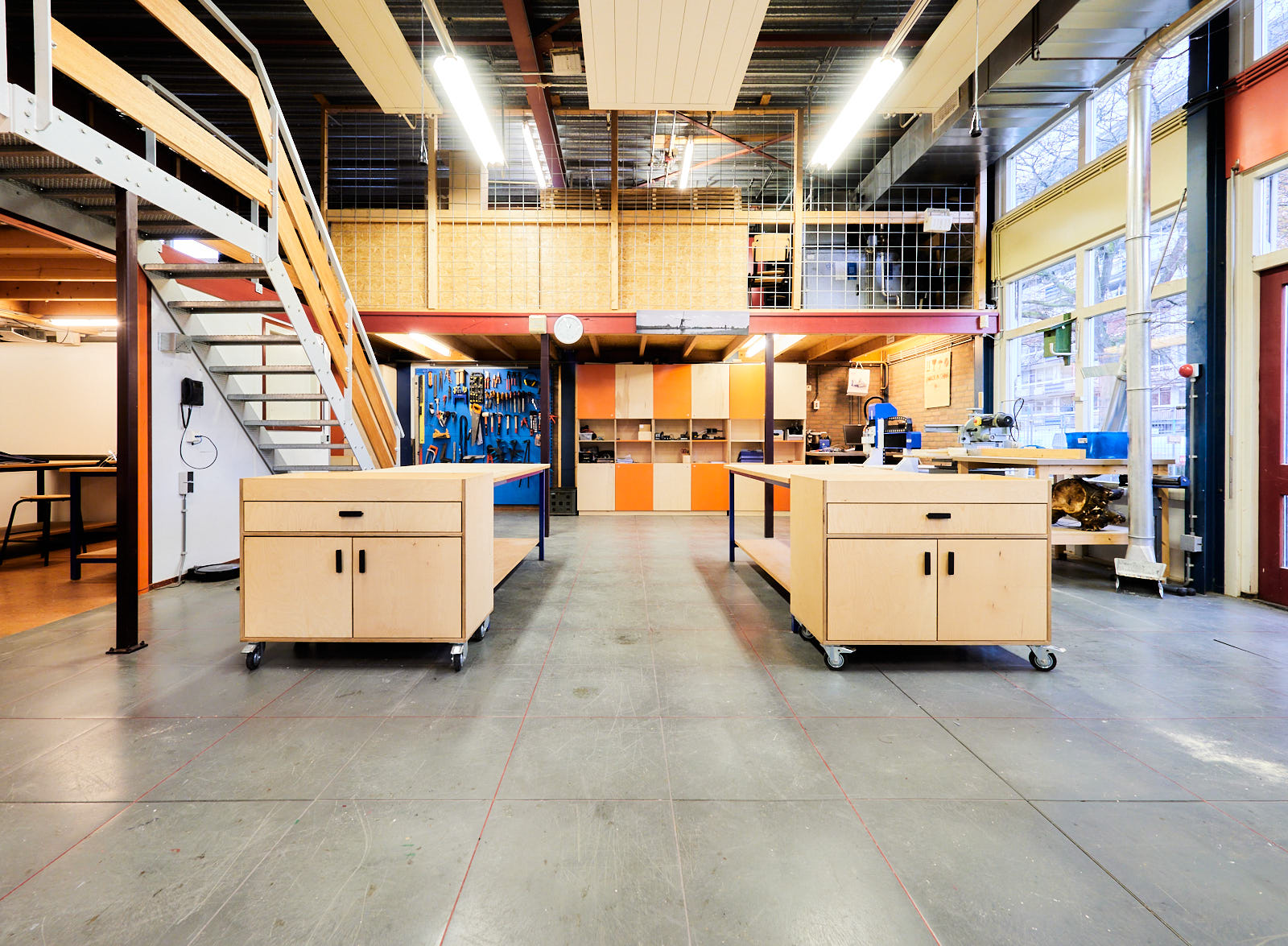 Interieur praktijkonderwijs Pro33