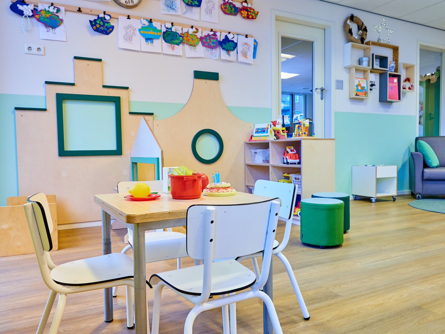 Interieur kinderdagverblijf Kwebbel