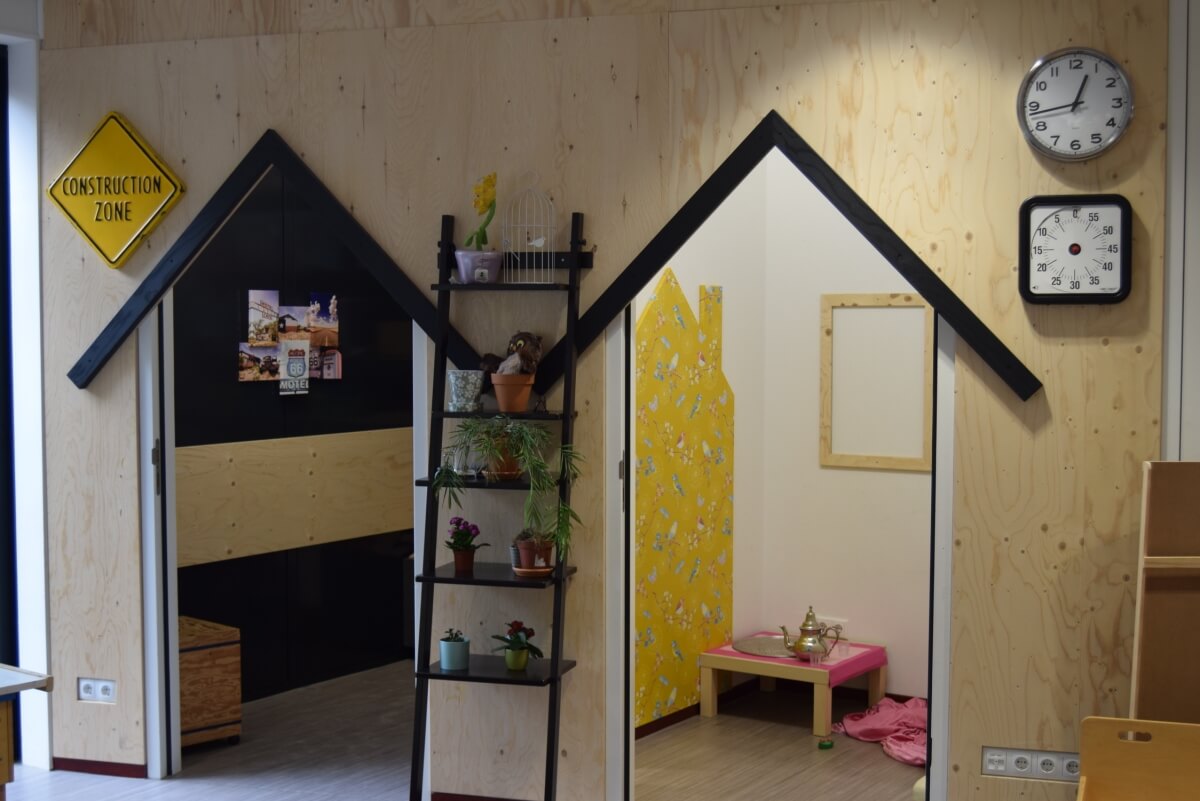 Interieur Montessori onderwijs