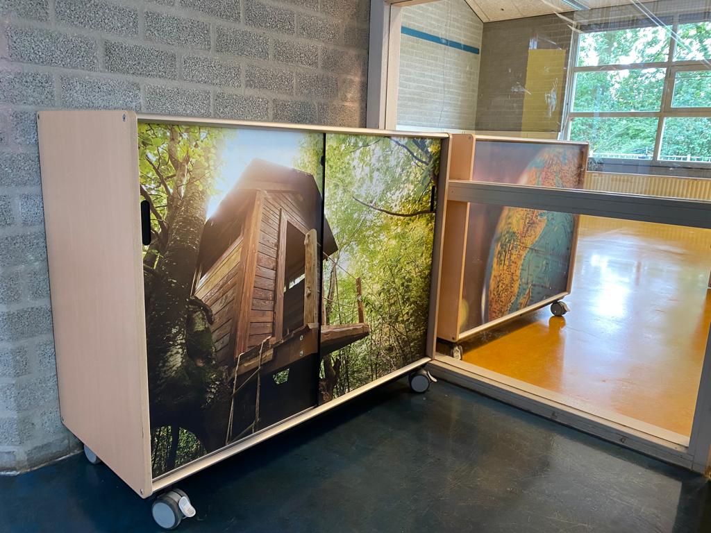 Interieur leer- en ontwikkelcentrum De Bonte Boomhut