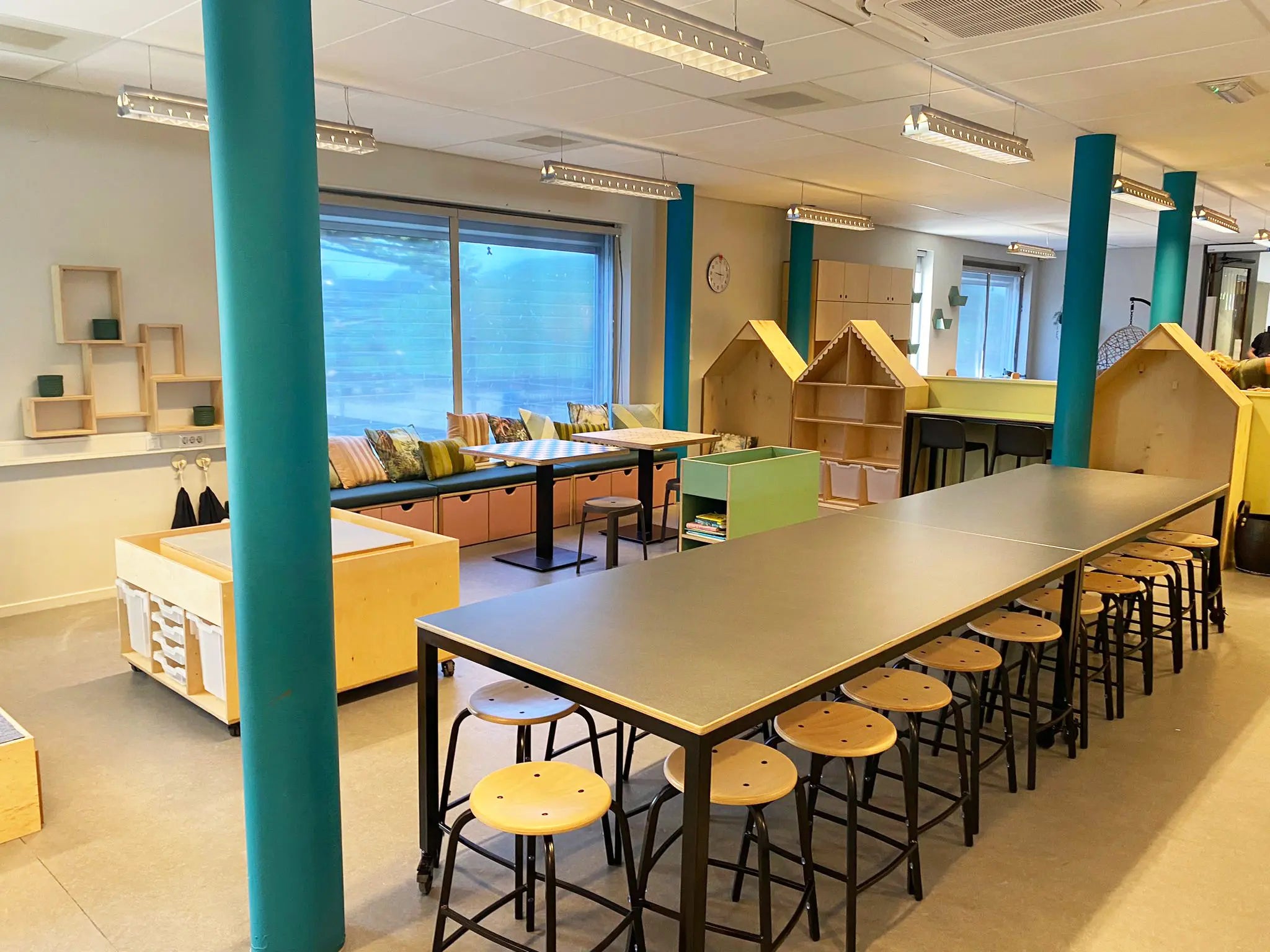 groepstafel op wielen