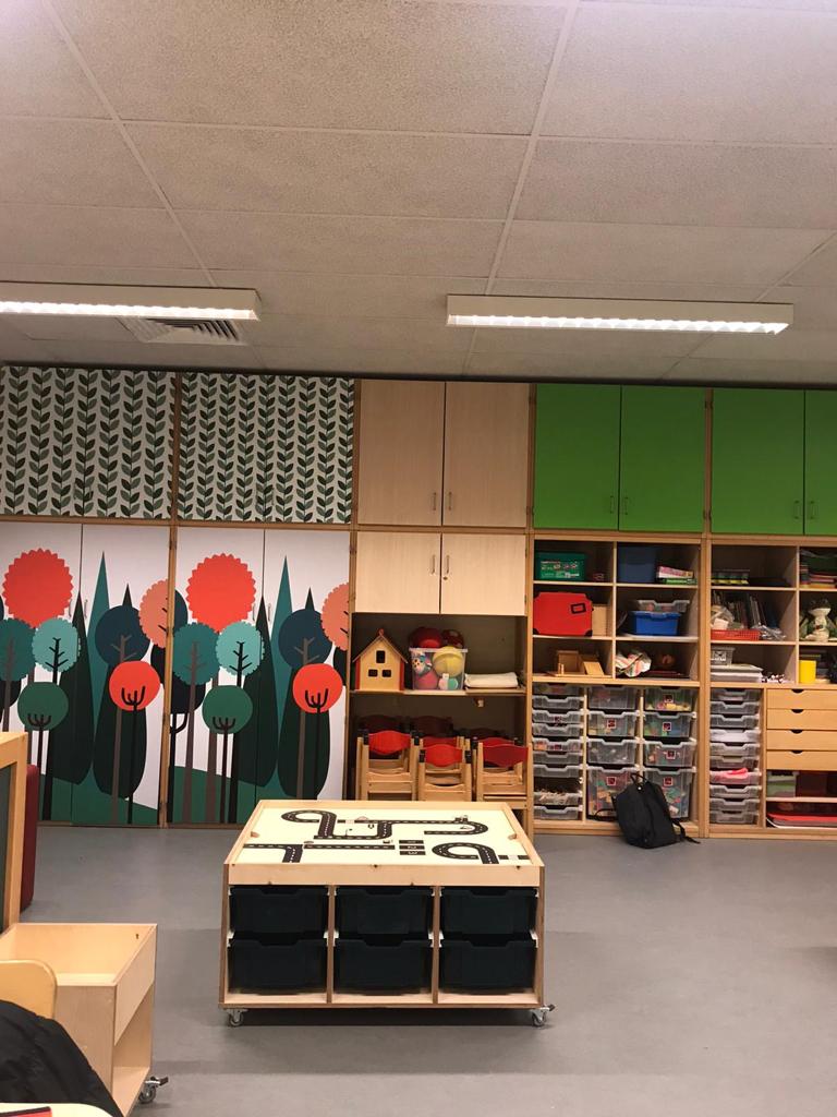 Interieur peutergroep Kikkervisje
