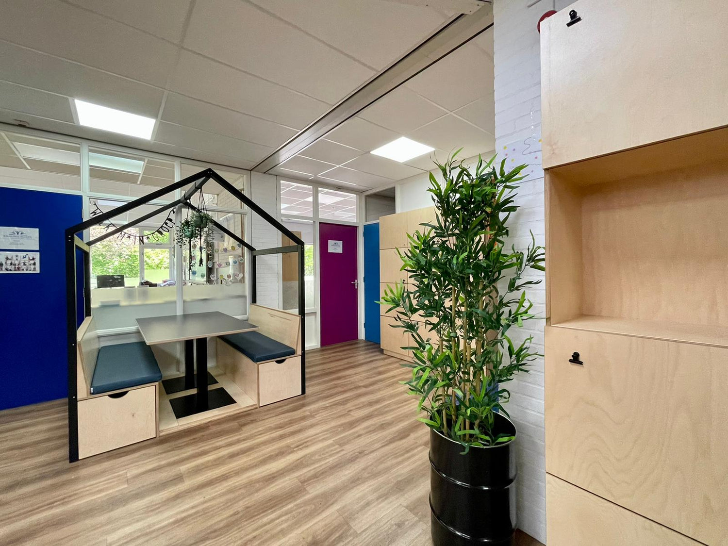 Interieur basisschool Johan Friso en BSO Het Kraaiennest