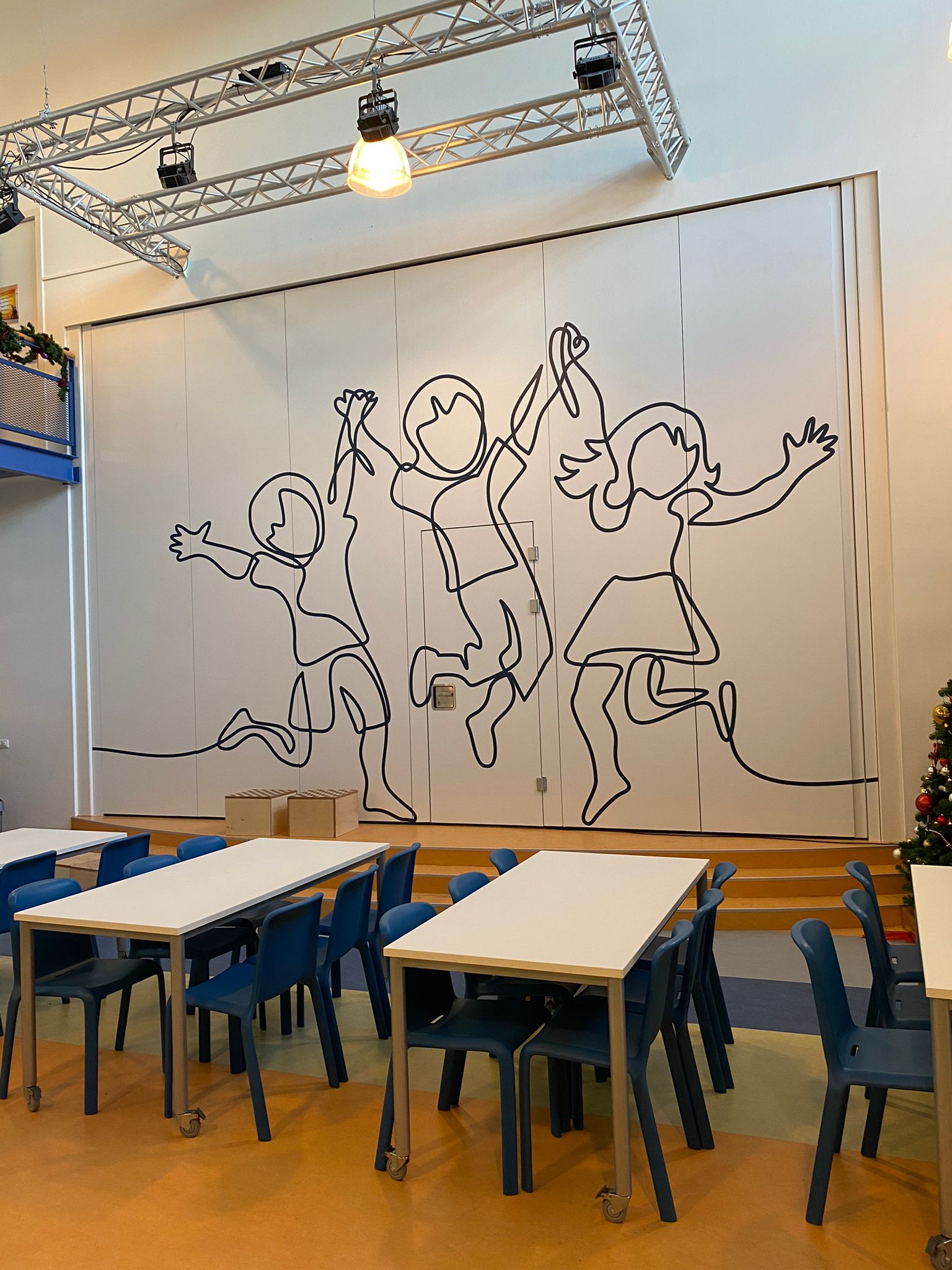 Interieur leerplein Sint Jozefschool Moordrecht
