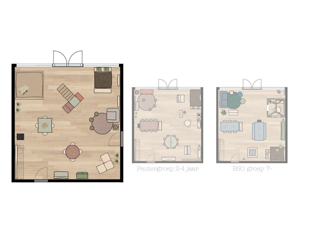 Plattegrond babygroep