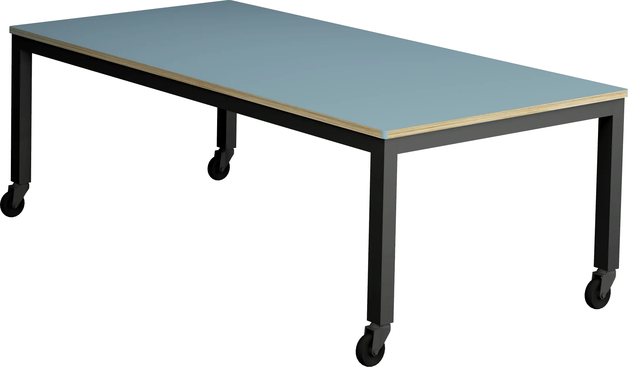 groepstafel op wielen