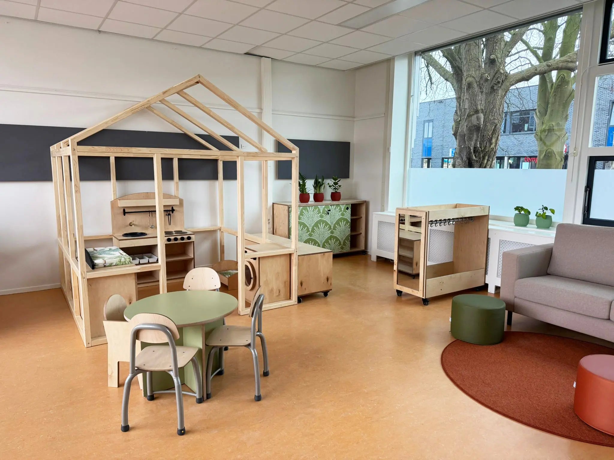 balkenframe huis