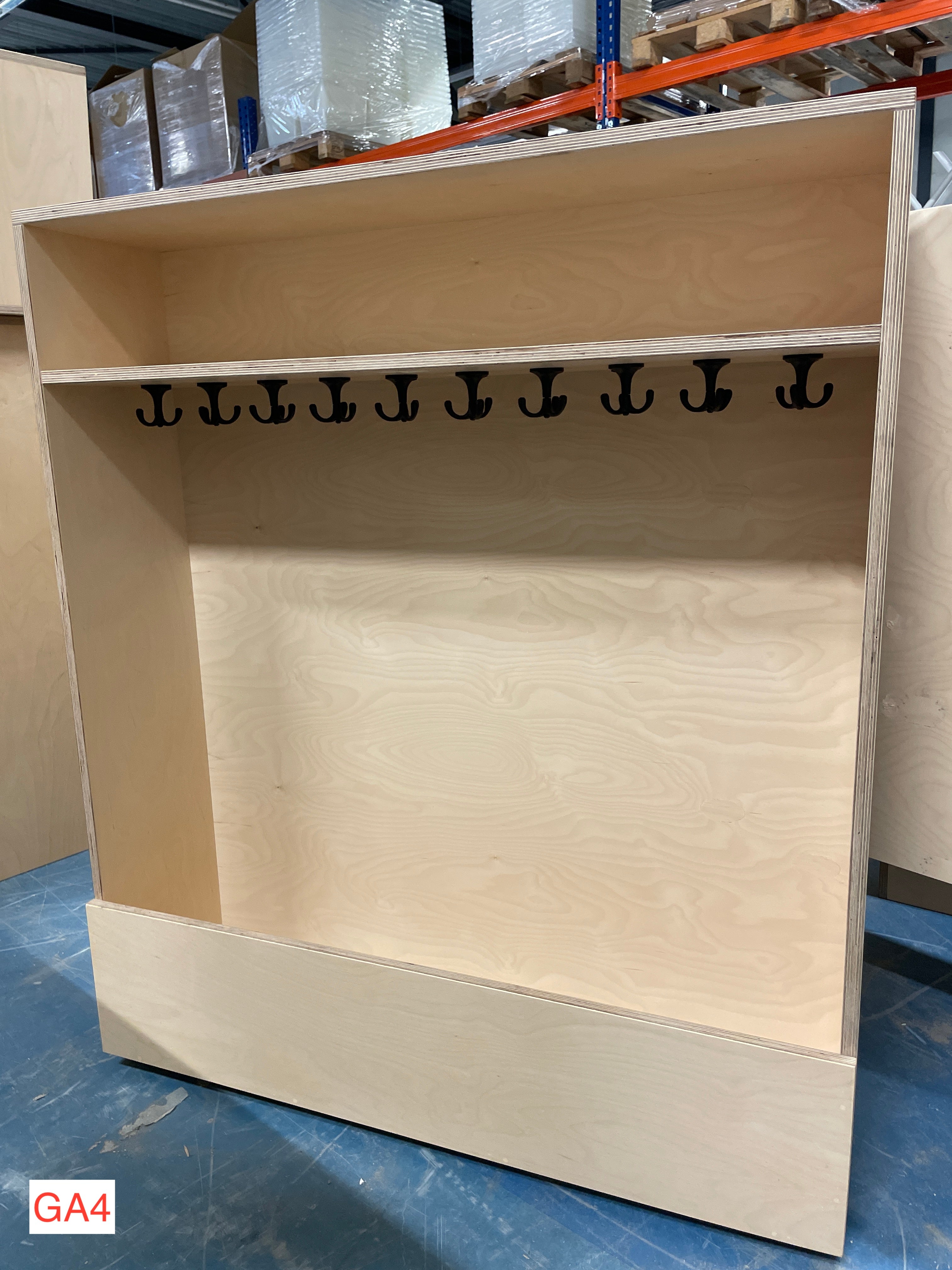 Garderobe aan wand