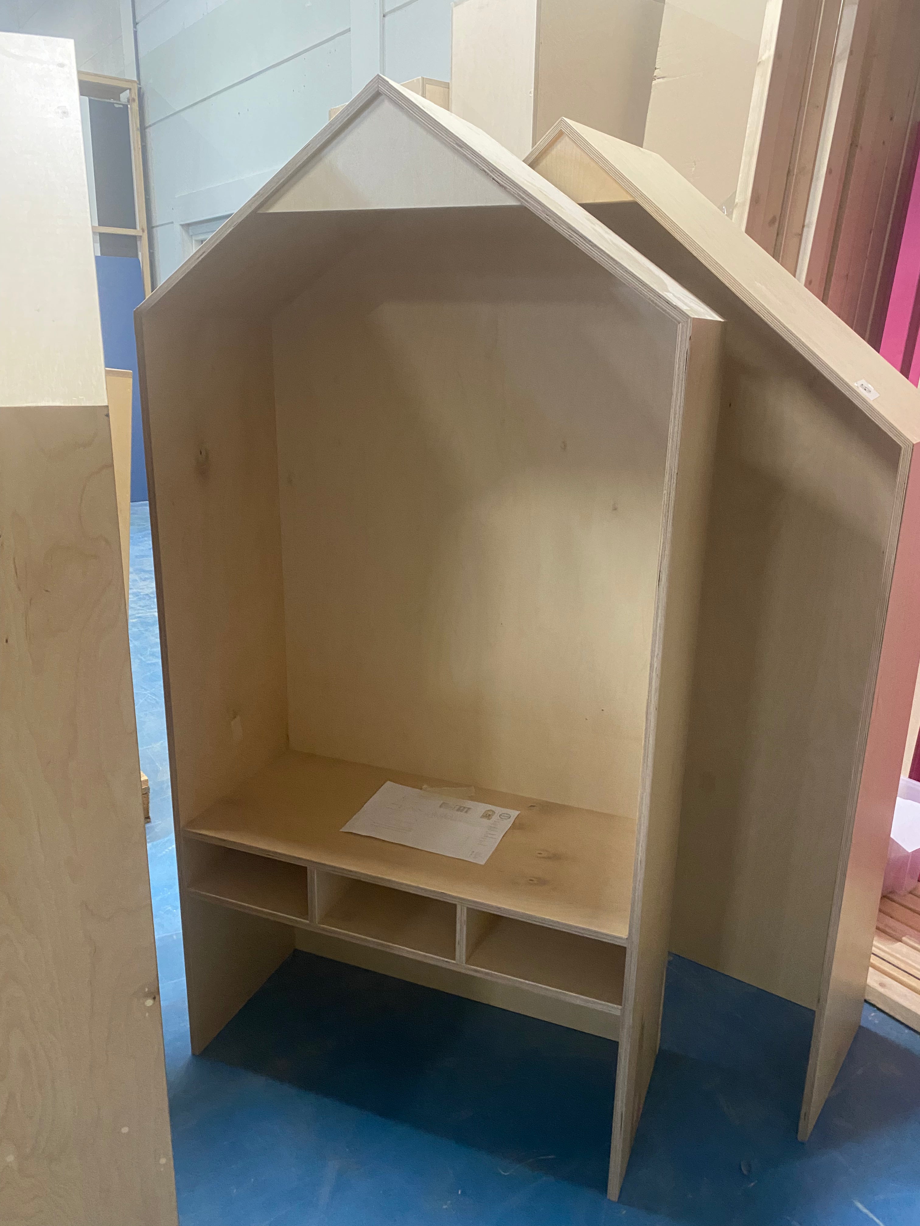 Voorraad producten: huisjes