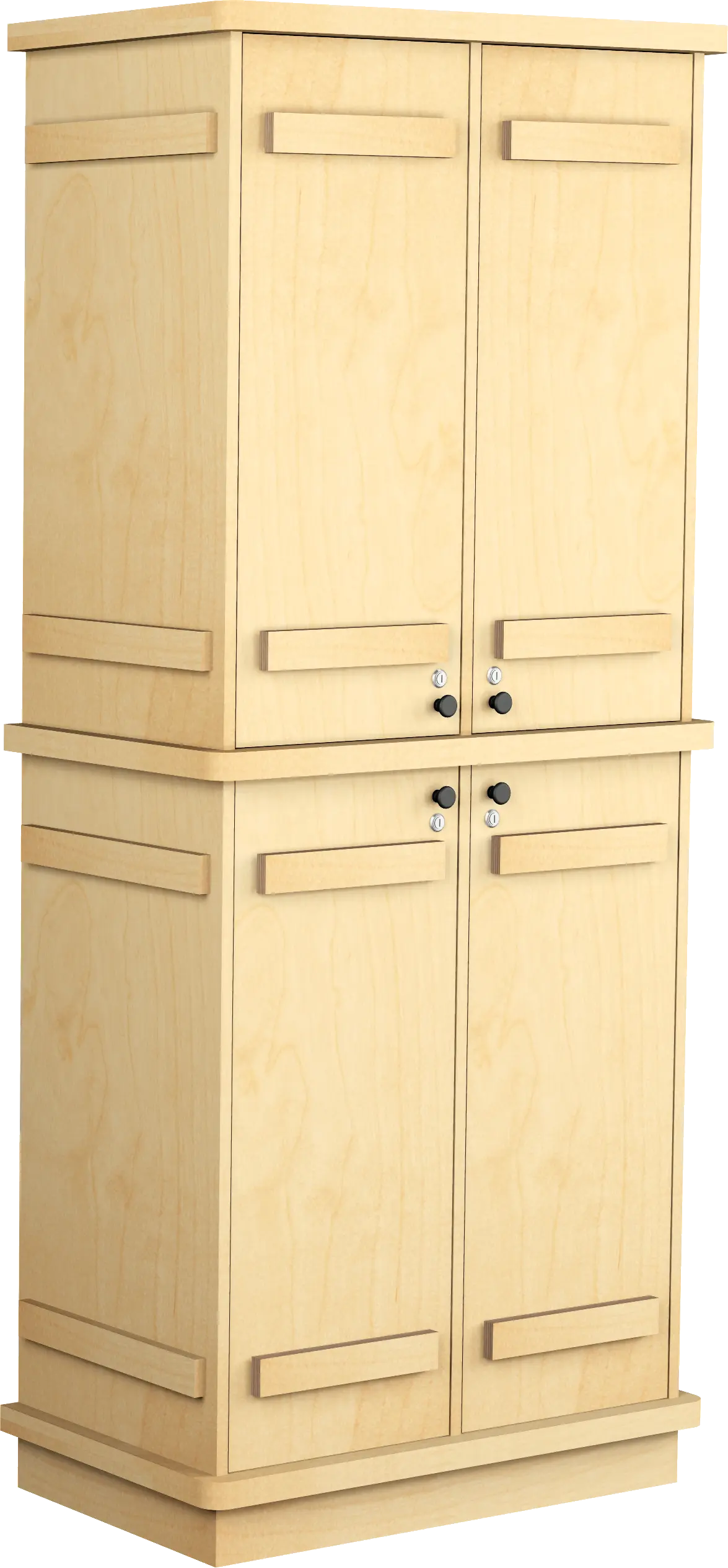 kast basic, met 4 deuren
