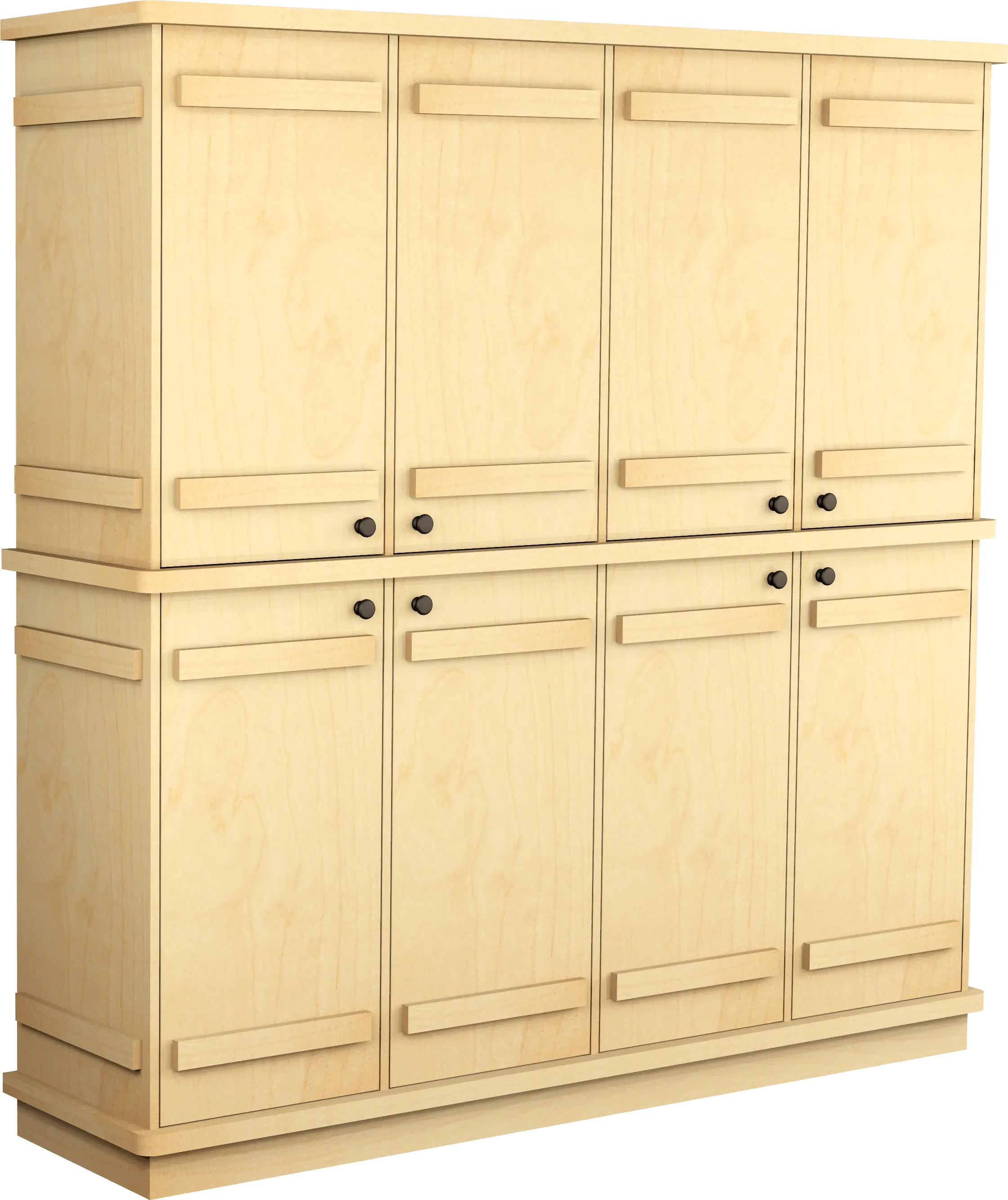 kast basic, met 8 deuren