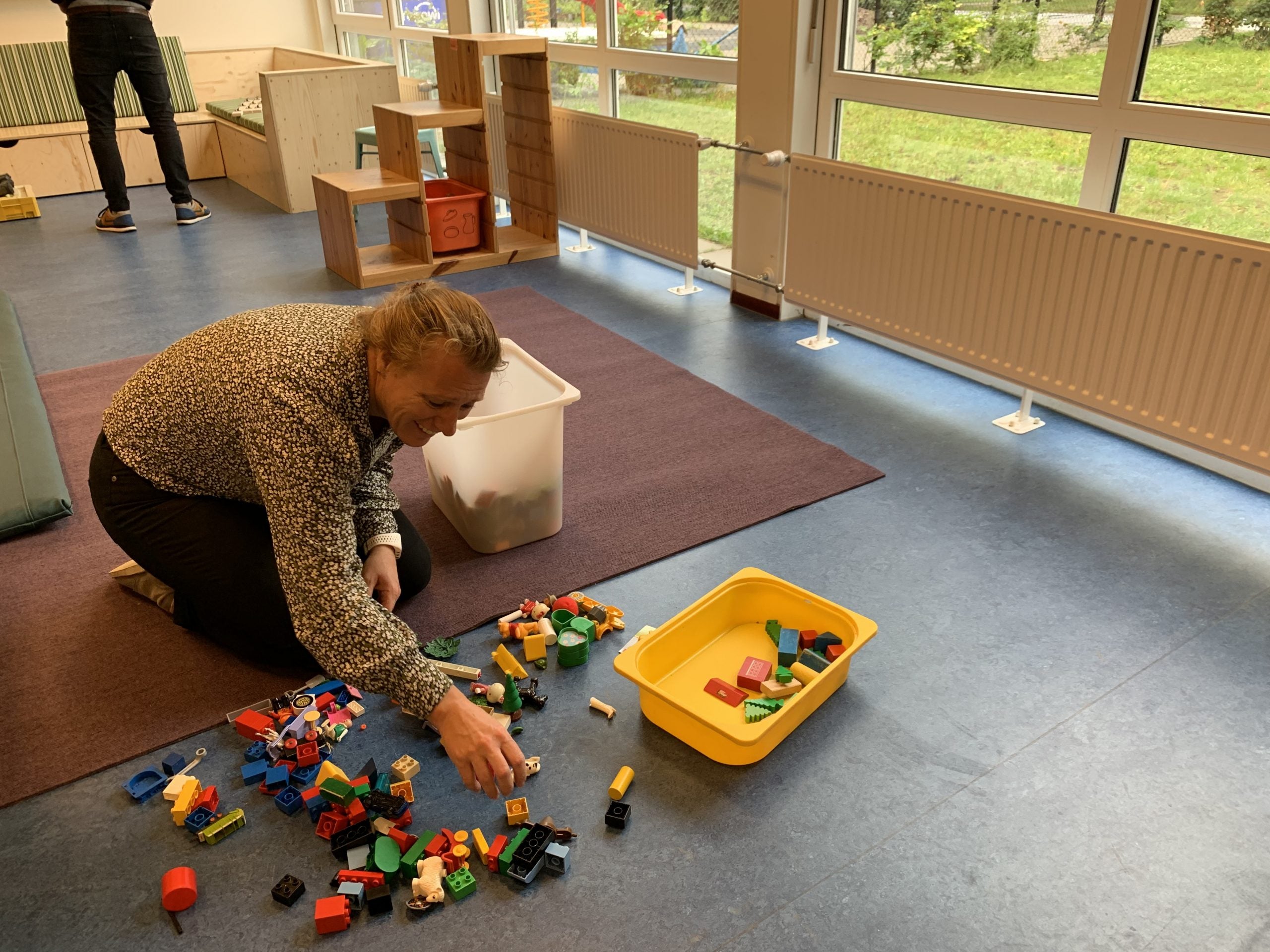 Interieur AZC school De Waaier